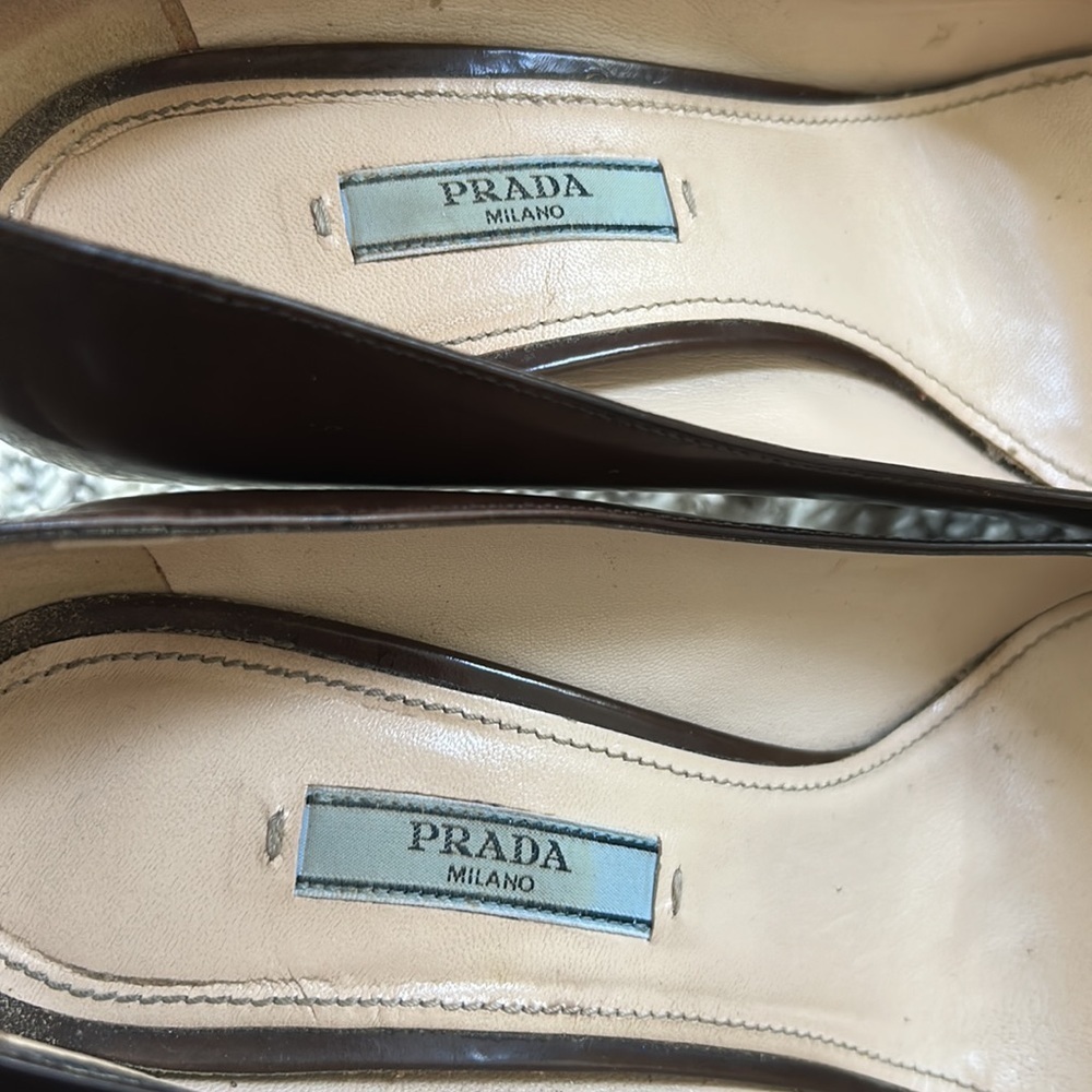 Prada brown pumps - Picture 6 of 7
